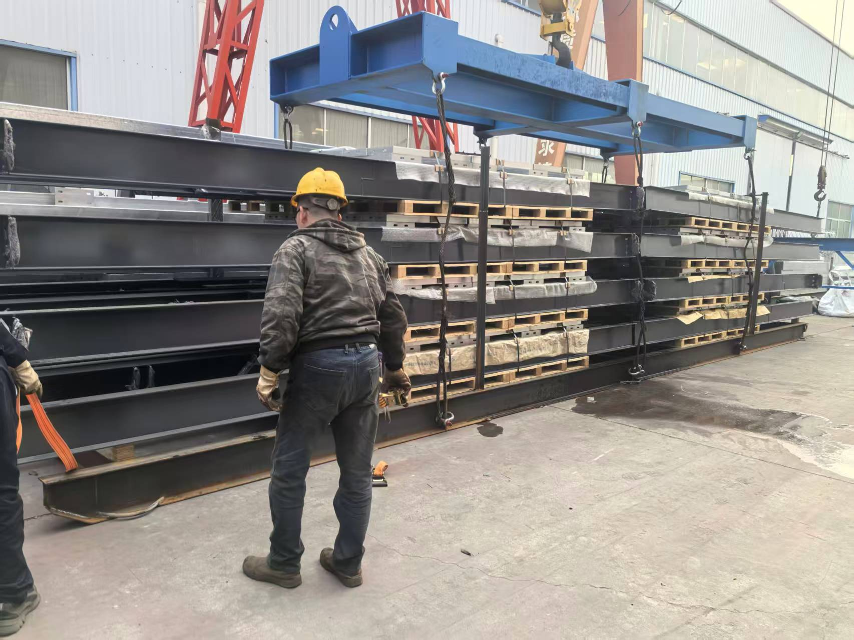 Liweiyuan Steel Structure envía con éxito productos de estructura de acero personalizados para un cliente noruego