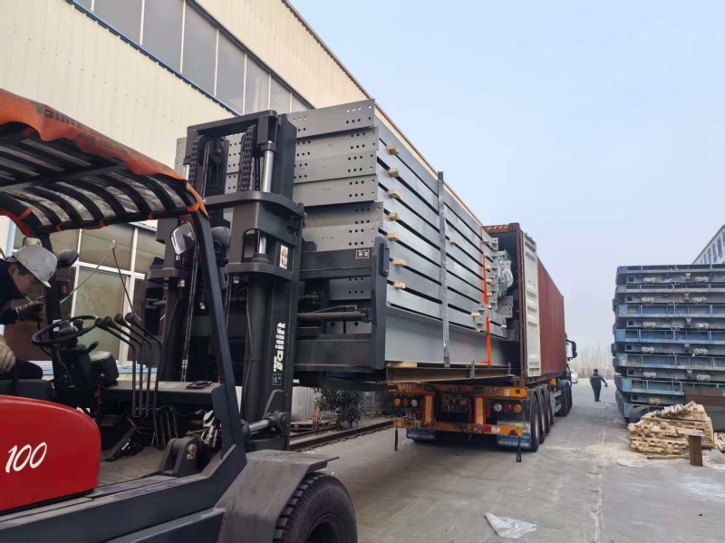 Envío de Almacén de Estructuras de Acero en Uruguay