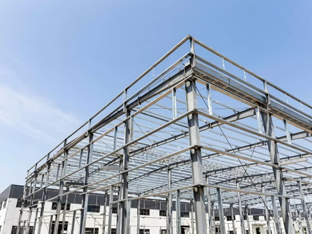 Plataforma de acero galvanizado