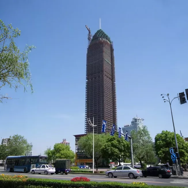 Estructura de acero de gran altura