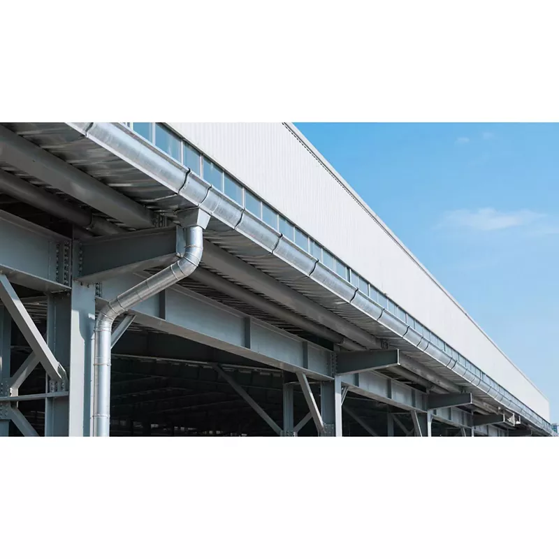 Estructura de acero canalón
